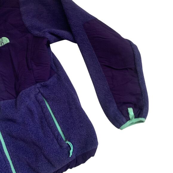 The North Face Women's Size M Denali Fleece Full Zip Purple Polartic Jacket - Picture 14 of 16